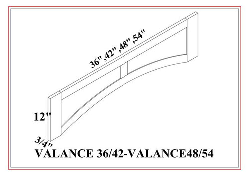 ARCHED VALANCE - SCS