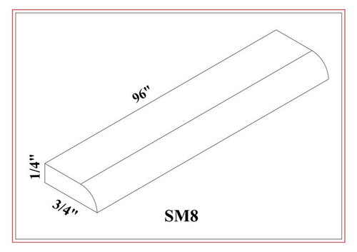 SIMPLE SCRIBE MOLDING - CUST