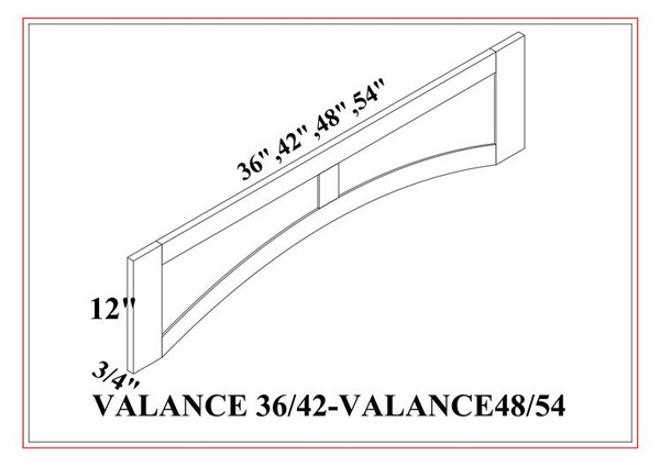 ARCHED VALANCE - SNB