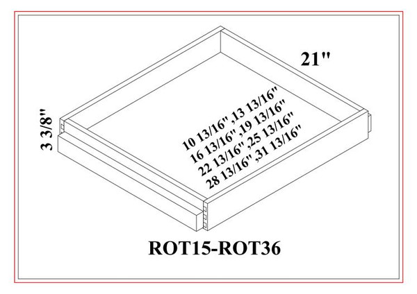 ROLL OUT TRAY - SRB