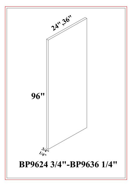 FINISHED PLYWOOD PANEL - CUST