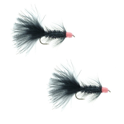 Umpqua Egg Sucking Crystal Leech Black 2 Pack