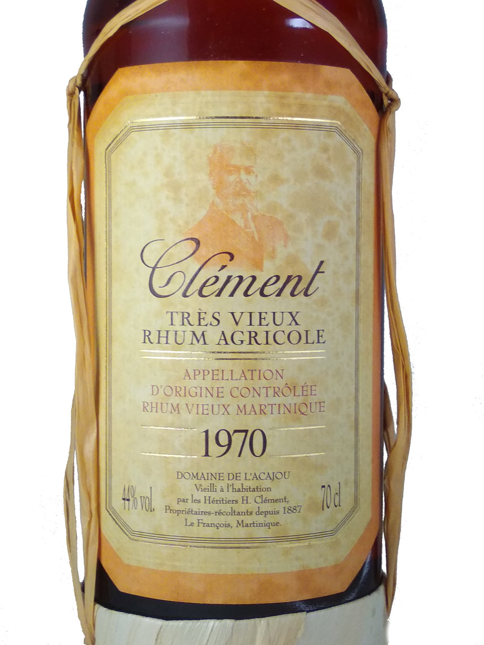 Clément Millésime 1970 Très Vieux Rhum Agricole Martinique