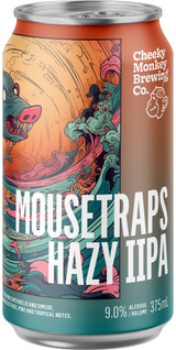 Cheeky Monkey Mousetraps Hazy IIPA