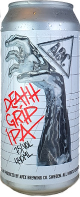 Apex Death Grip West Coast IPA 440mL ABV 7.5% | Swedish Craft Beer