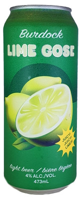 Burdock Lime Gose 473mL ABV 4% | Canada Craft Beer