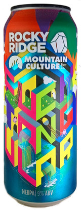 Rocky Ridge x Mountain Culture Fucktangular Hazy IPA 500mL ABV 9% | Australian Craft Beer