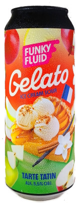 Funky Fluid Gelato: Tarte Tatin Ice Cream Sour 500mL ABV 5.5% | Polish Craft Beer