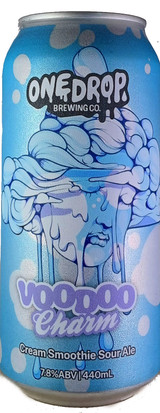 One Drop Voodoo Charm Cream Smoothie Sour Ale 440mL ABV 7.8% | Australian Craft Beer