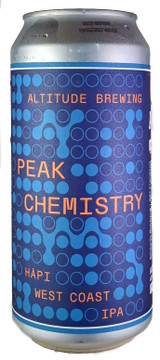 Altitude Peak Chemistry  West Coast IPA 440mL ABV 6.2% | New Zealand Craft Beer