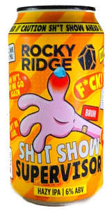 Rocky Ridge Shit Show Supervisor V2 Hazy IPA 375mL ABV 6% | Australian Craft Beer