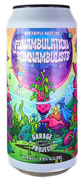 Garage Project Funambulation For Somnambulists Triple Hazy IPA 440mL ABV 9% | New Zealand Craft Beer
