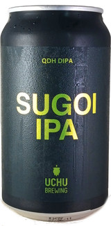 Uchu Sugoi Hazy Double IPA 350mL ABV 8% | Japan Craft Beer
