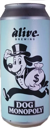 Alive Brewing Dog Monopoly West Coast IPA 473mL ABV 7.5% | Singapore Craft Beer