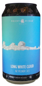 Rocky Ridge Long White Cloud Pilsner Rocky Ridge Long White Cloud Pilsner