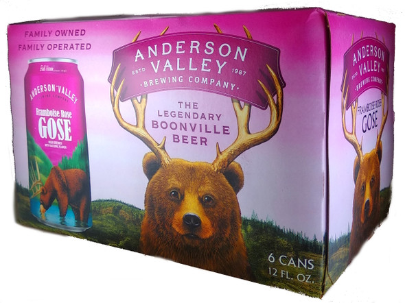 Anderson Valley Framboise Rose Gose 6 Pack