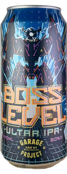 Garage Project Boss Level IPA 440mL ABV 8.5% | New Zealand Craft Beer