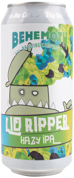 Behemoth Brewing Lid Ripper Hazy IPA 440mL ABV 6.9% | New Zealand Craft Beer