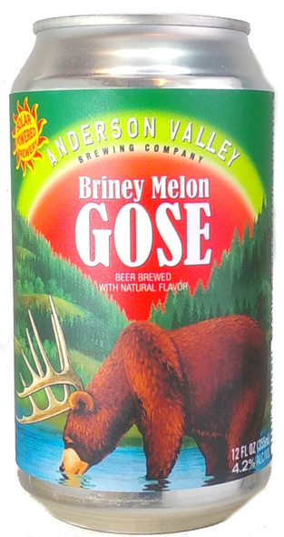 Anderson Valley Briney Melon Gose 355mL ABV 4.2% | USA Craft Beer