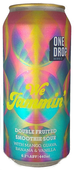 One Drop We Jammin' Double Fruited Smoothie Sour With Mango, Guava, Banana & Vanilla