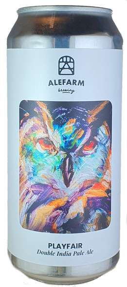 Alefarm Playfair Double Hazy IPA 440mL ABV 8% | Danish Craft Beer