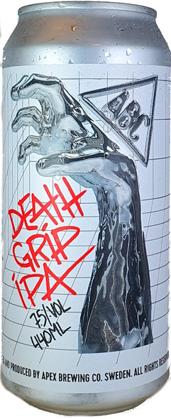 Apex Death Grip West Coast IPA 440mL ABV 7.5% | Swedish Craft Beer