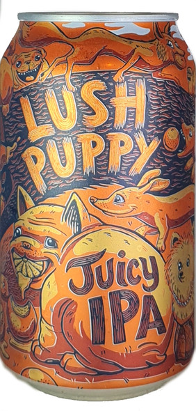 Bootstrap Lush Puppy Juicy Hazy IPA 355mL ABV 6.3% | USA Craft Beer