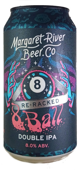 Margaret River 8 Ball DIPA Re-Racked West Coast IPA 375mL ABV 8.2% | Australian Craft Beer Margaret River 8 Ball DIPA Re-Racked West Coast IPA 375mL ABV 8.2% | Australian Craft Beer