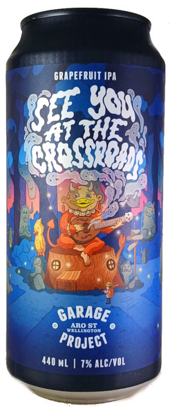 Garage Project See You At The Crossroad West Coast IPA 440mL ABV 7% | New Zealand Craft Beer