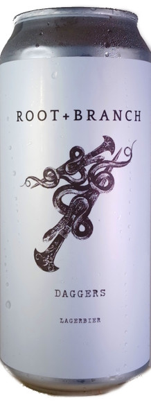 Root + Branch Daggers DDH Batch 2 Pilsner 473mL ABV 5% | USA Craft Beer