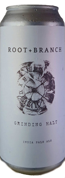 Root + Branch Grinding Halt (Citra) (Batch 5) Hazy IPA 473mL ABV 7% | USA Craft Beer