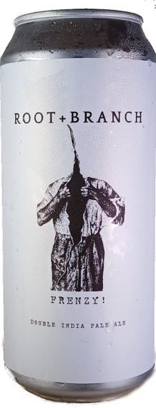 Root + Branch Frenzy! (Batch 6) Double Hazy IPA 473mL ABV 8% | USA Craft Beer