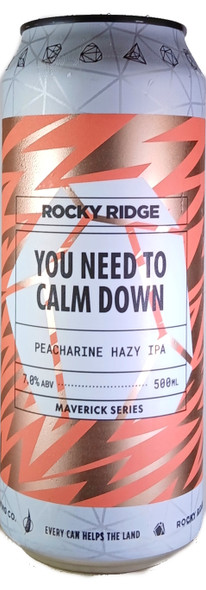 Rocky Ridge You Need To Calm Down Hazy IPA 500mL ABV 7% | Australian Craft Beer Rocky Ridge You Need To Calm Down Hazy IPA 500mL ABV 7% | Australian Craft Beer