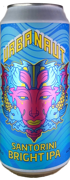 Urbanaut Santorini Bright IPA 440mL ABV 6.3% | New Zealand Craft Beer