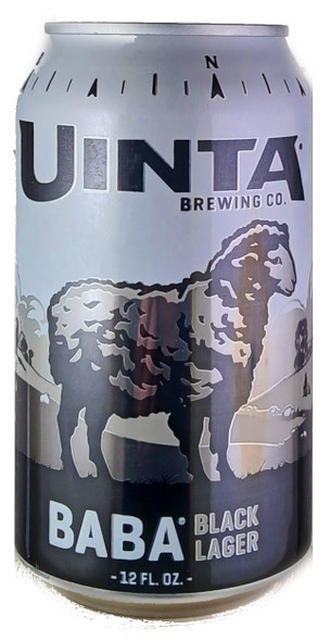 Uinta Baba Black Lager 355mL ABV 5% | USA Craft Beer