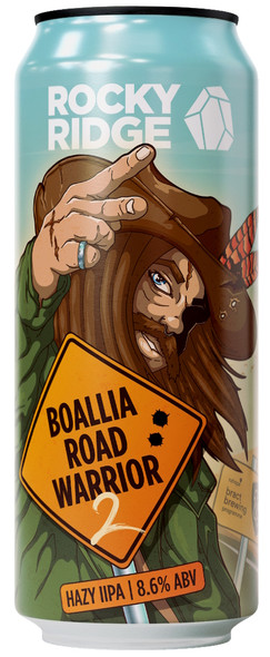 Rocky Ridge Boallia Road Warrior 2 Hazy Double IPA 500mL ABV 8.6% | Australian Craft Beer