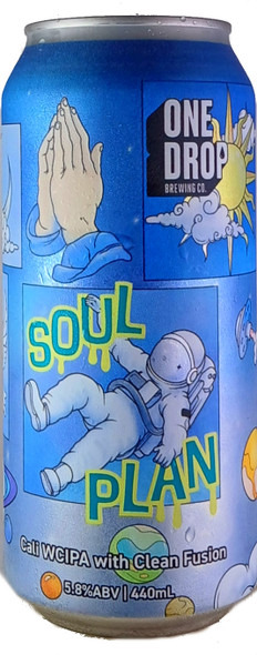 One Drop Soul Plan Cali IPA 440mL ABV 5.8% | Australian Craft Beer