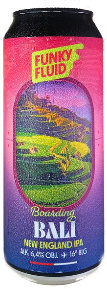 Funky Fluid Boarding: Bali Hazy IPA 500mL ABV 6.4% | Polish Craft Beer