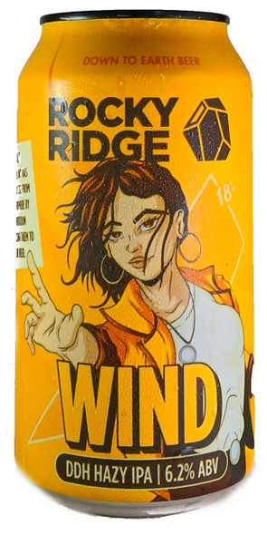 Rocky Ridge Wind V2 Hazy IPA 375mL ABV 6.2% | Australian Craft Beer