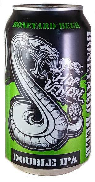 Boneyard Beer Hop Venom West Coast Double IPA 355mL ABV 9% | USA Craft Beer