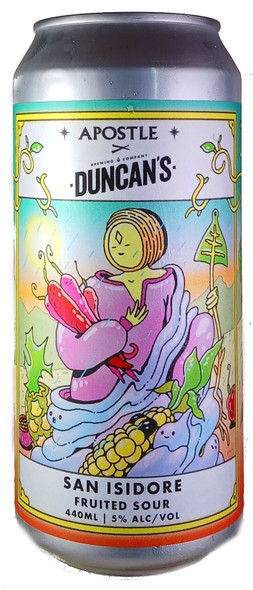 Duncan's x Apostle San Isidore Fruited Sour 440mL ABV 5% | New Zealand Craft Beer
