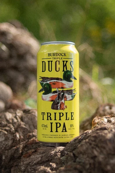 Burdock Triple Ducks Triple Hazy IPA 473mL ABV 10% | Canada Craft Beer