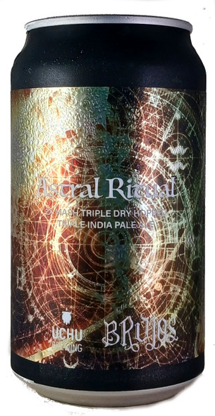 Uchu Astral Ritual Triple Hazy IPA 350mL ABV 10% | Japan Craft Beer