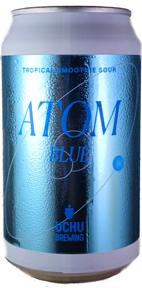 Uchu Atom Blue Smoothie Sour 350mL ABV 5.5% | Japan Craft Beer