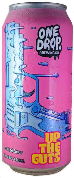 One Drop Up The Guts Fruited Sour  440mL ABV 6.1% | Australian Craft Beer