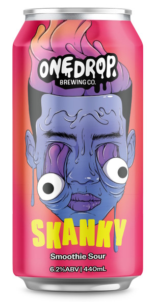 One Drop Skanky Ice Cream Smoothie Sour 440mL ABV 5.9% | Australian Craft Beer