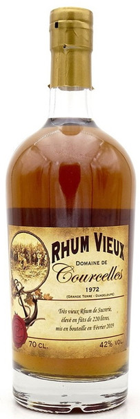 Domaine de Courcelles 1972 Guadeloupe 20YO Molasses Rum