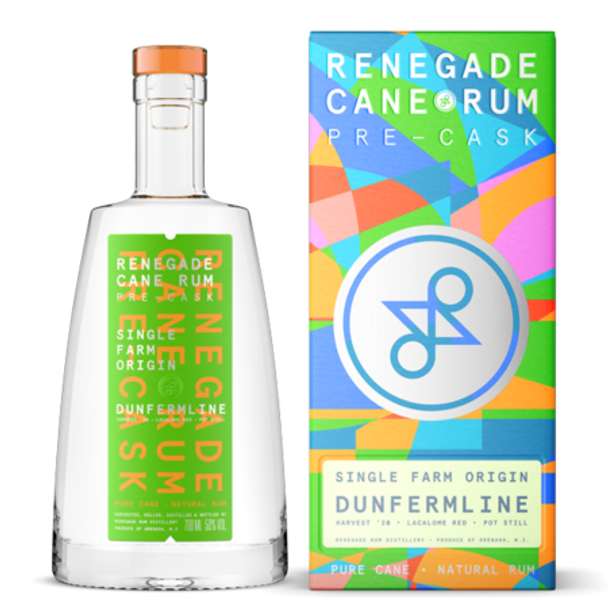 Renegade Pre Cask Dunfermline Single Farm Pot Still Grenada White Rum