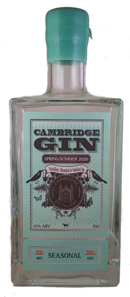 Cambridge Gin Seasonal Spring Summer 2020