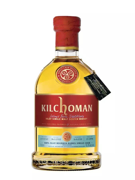 Kilchoman 100% Islay 9YO Bourbon Single Cask Conquete